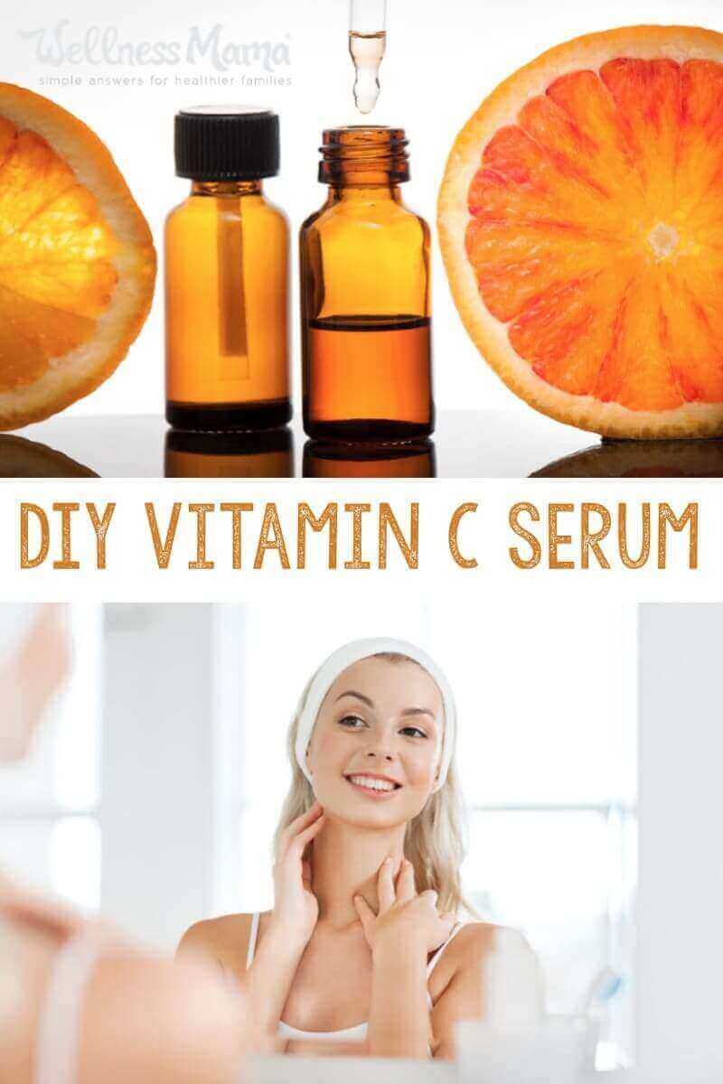 Vitamin C serum helps support skin health by boosting collagen production and the natural acids in Vitamin C can help tighten skin and make it smoother.
