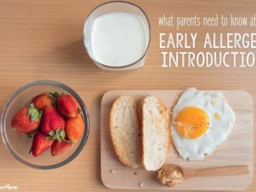 when to introduce egg dairy and peanut