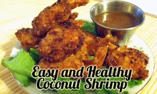 easy and healthy coconut shrimp recipe