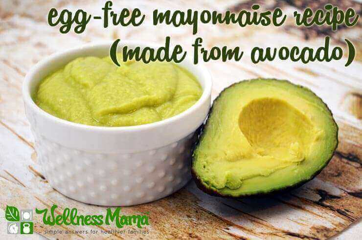 egg-free mayonnaise recipe with avocado