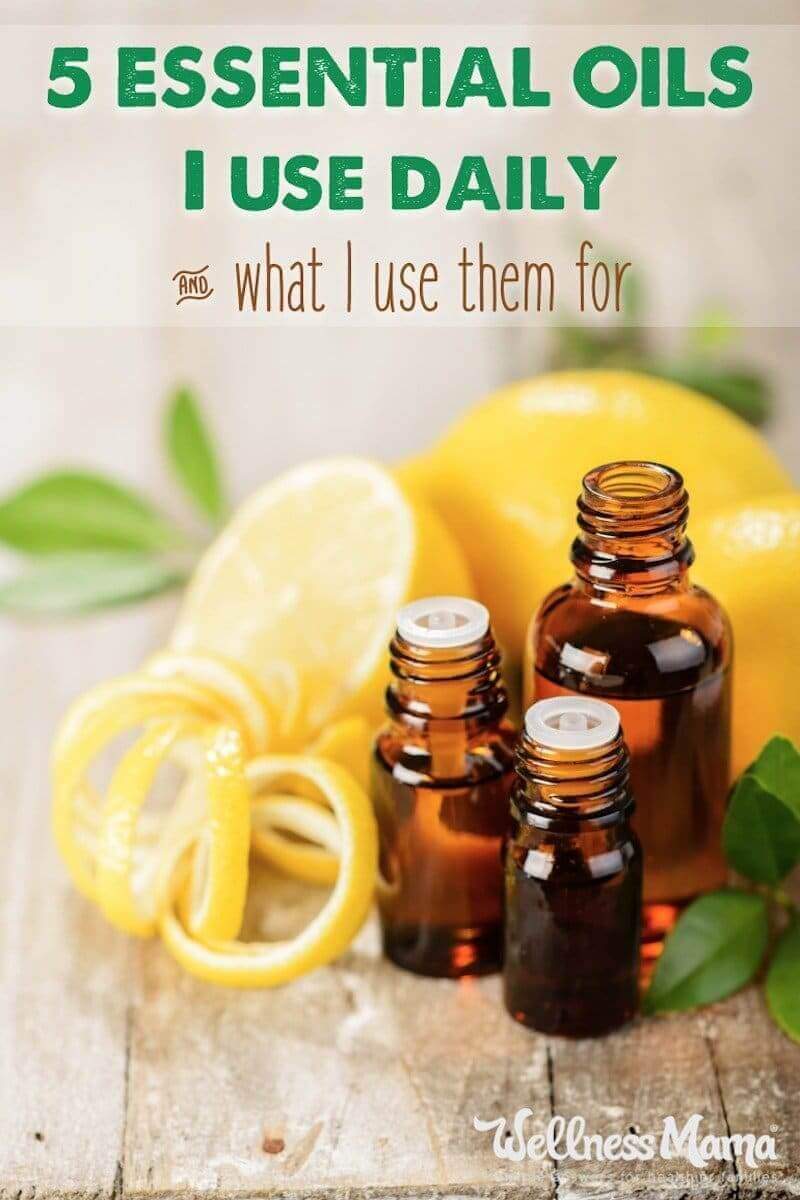 These essential oils are a daily staple in our house for natural cleaning, homemade beauty products, for natural remedies and freshening the air.