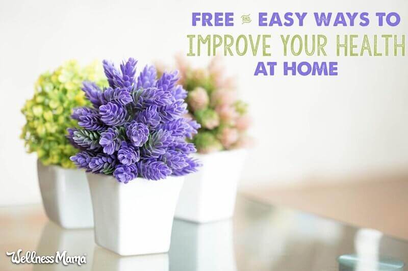 Free and easy ways to improve health at home