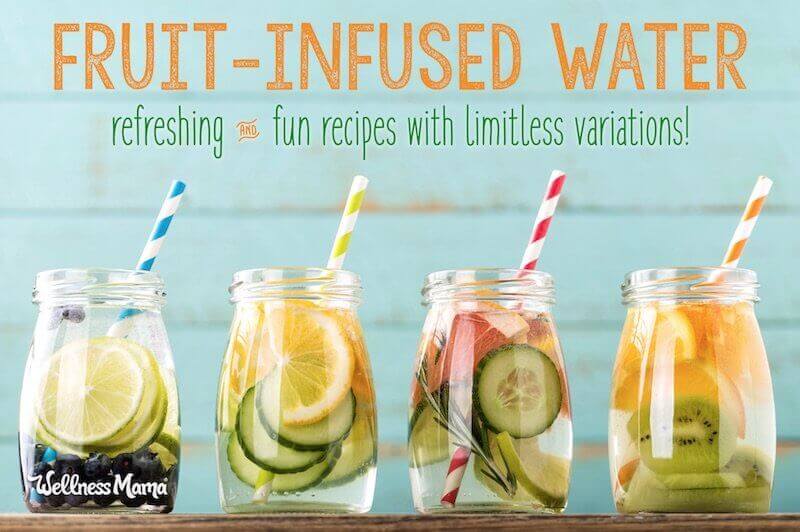 Fruit infused water recipe