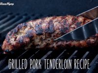 Grilled pork tenderloin