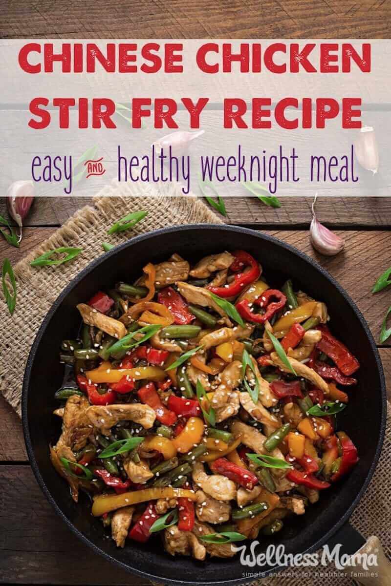 This easy chicken stir-fry is budget friendly and delicious. It comes together quickly for a fast and easy meal.