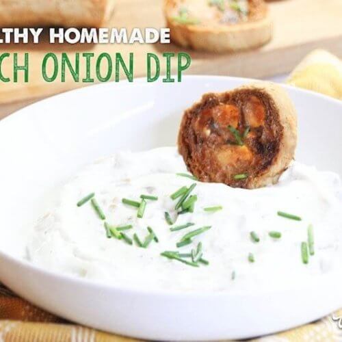 Healthy French Onion Dip Recipe
