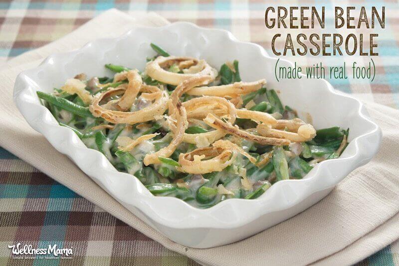 Healthy Green Bean Casserole
