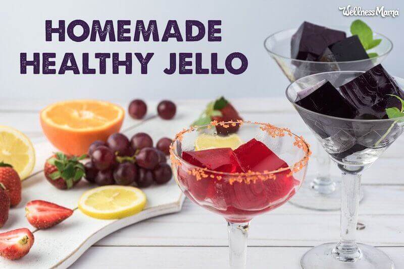 Healthy homemade jello