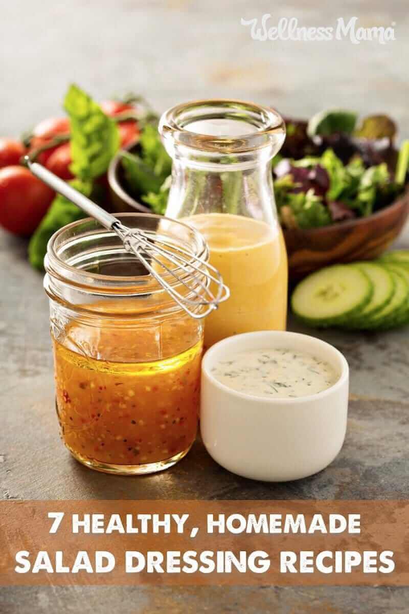 It can be a challenge to find healthy salad dressing. These recipes are delicious and easy to make.