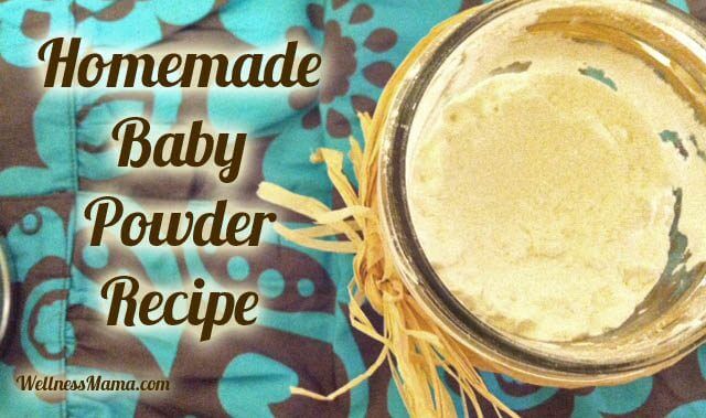 homemade all natural baby powder recipe