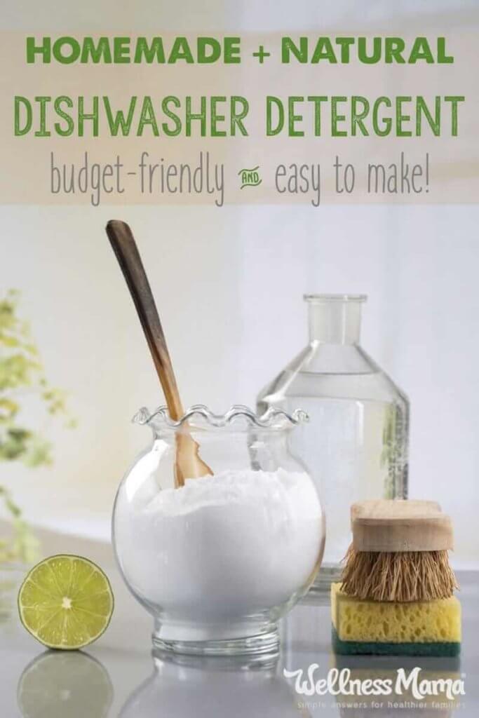 Homemade Dishwasher Detergent Recipe