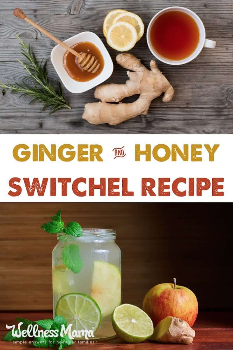 Switchel is an easy-to-make and highly nutritious fermented drink made with apple cider vinegar, honey or molasses and ginger.