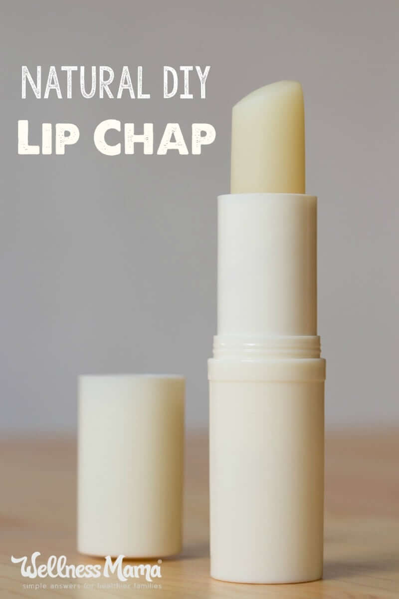 This lip chap is easy to make and completely natural. There are endless variations and you can use the same ingredients to make many other recipes!