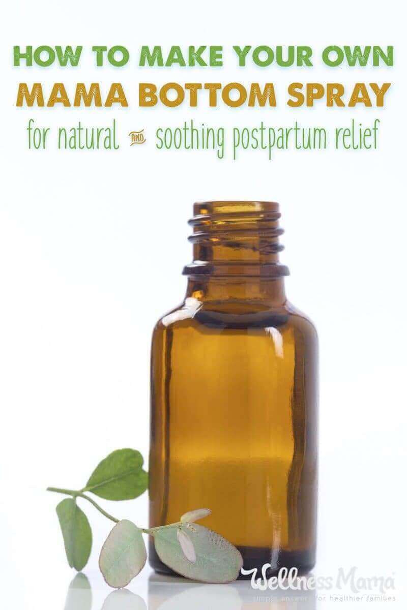 This calming and cooling postpartum healing spray helps alleviate after-birth discomfort and speed recovery of delicate areas.