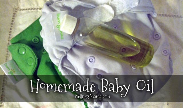 homemade natural baby oil recipe
