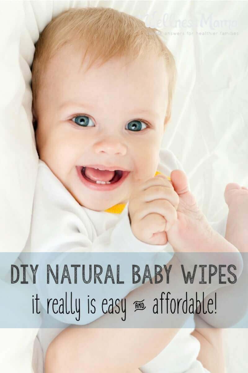These homemade baby wipes are better for baby and save you money. Homemade wipes work really well on sensitive skin and they smell great!