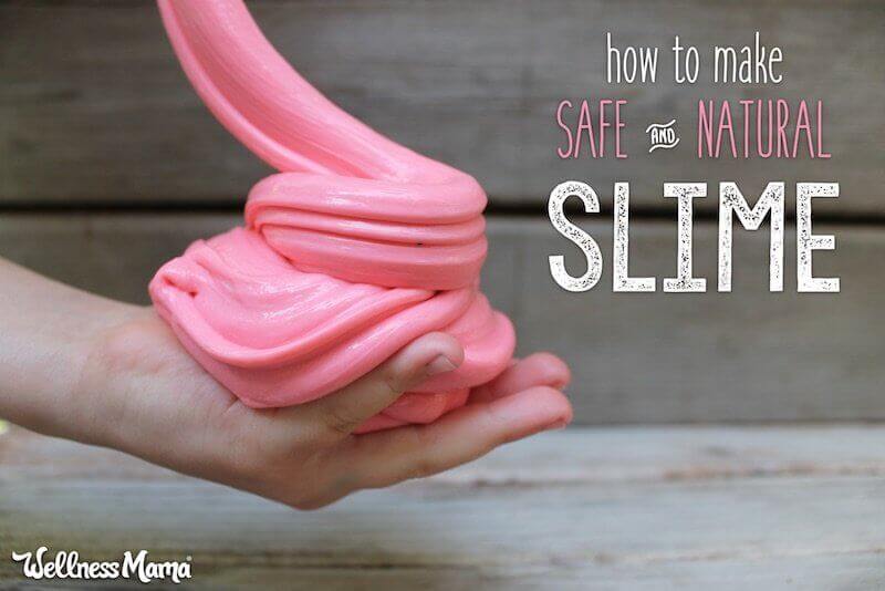 Homemade and Natural Slime Recipe