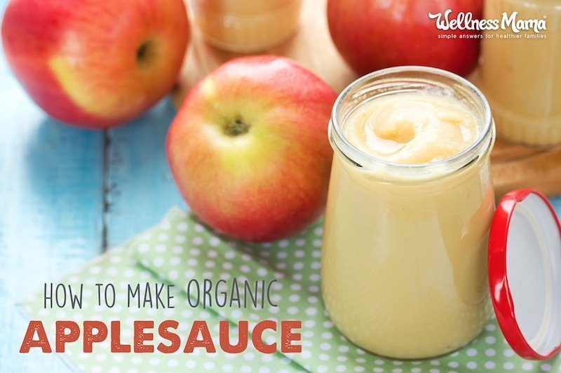 Homemade Organic Applesauce