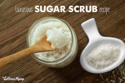 Homemade sugar scrub recipe