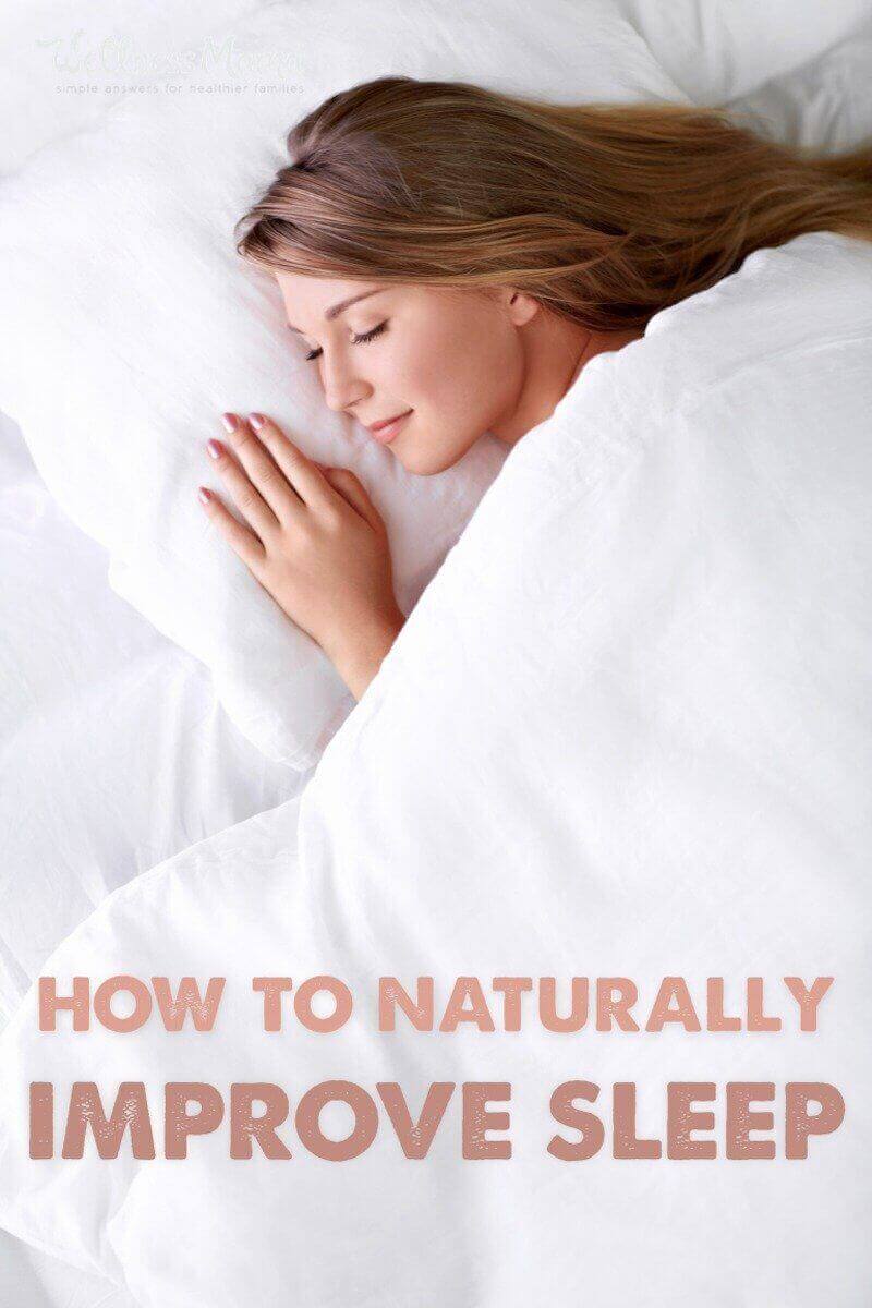 Improve sleep naturally without drugs by optimizing diet, supplements, exercise and sleep environment.