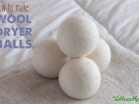 How to make wool dryer balls