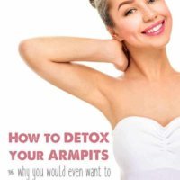 Find out how to detox your armpits and why you'd want to. Deodorant often contains chemicals like parabens, propylene glycol and other harmful chemicals.