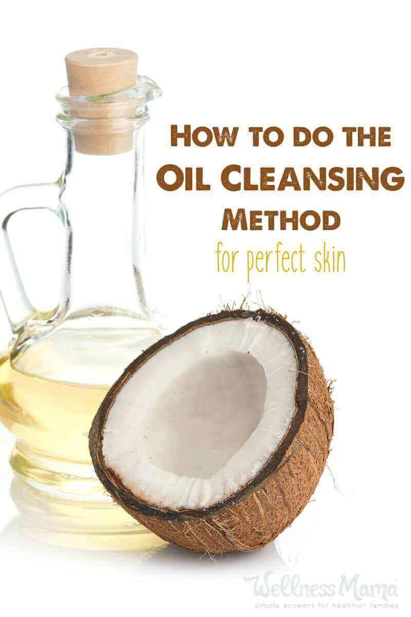 The Oil Cleansing Method uses natural oils like castor oil, coconut oil and olive oil and is incredible for naturally cleansing and moisturizing the skin.