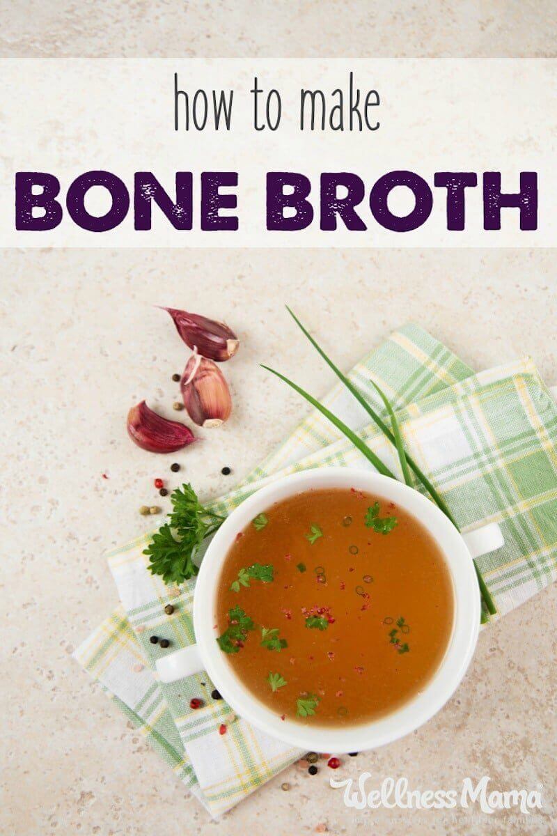 Bone broth is an incredibly nutritious and health-boosting food that is very easy to make. This step by step tutorial shows you how.