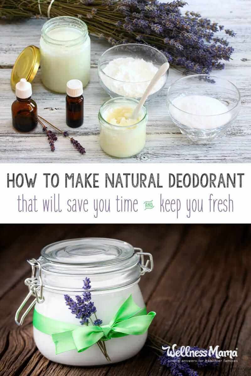 How to Make Natural Homemade Deodorant