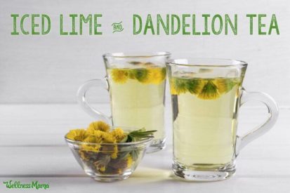 Iced Lime Dandelion tea recipe