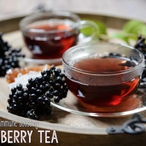 Immune Boosting Elderberry Tea