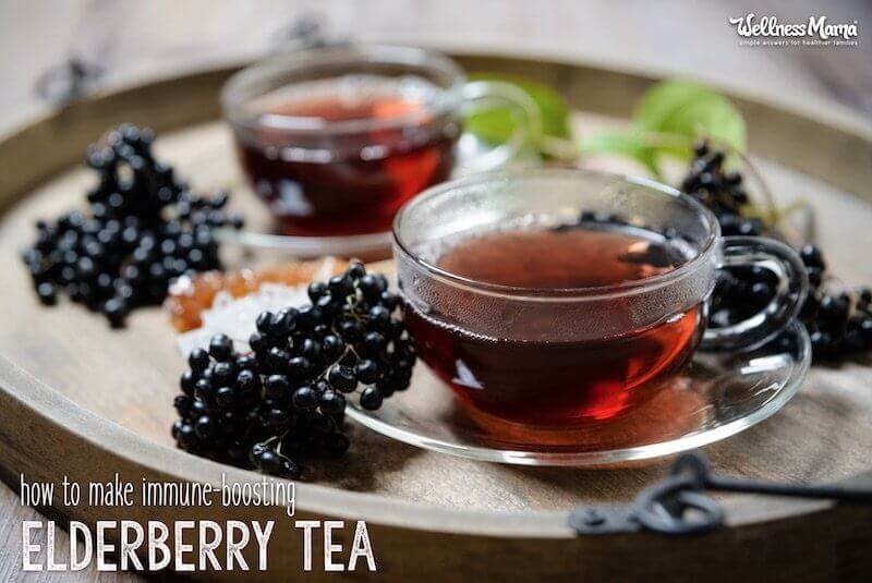 Immune Boosting Elderberry Tea