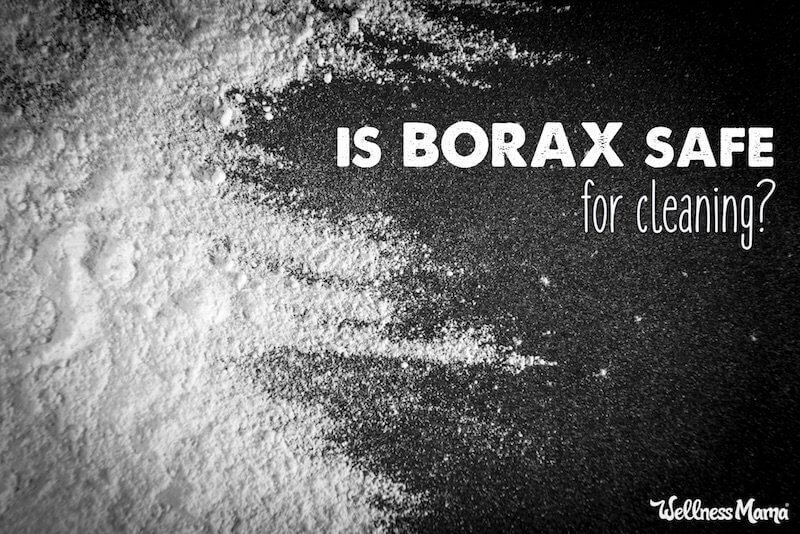 is borax safe for cleaning