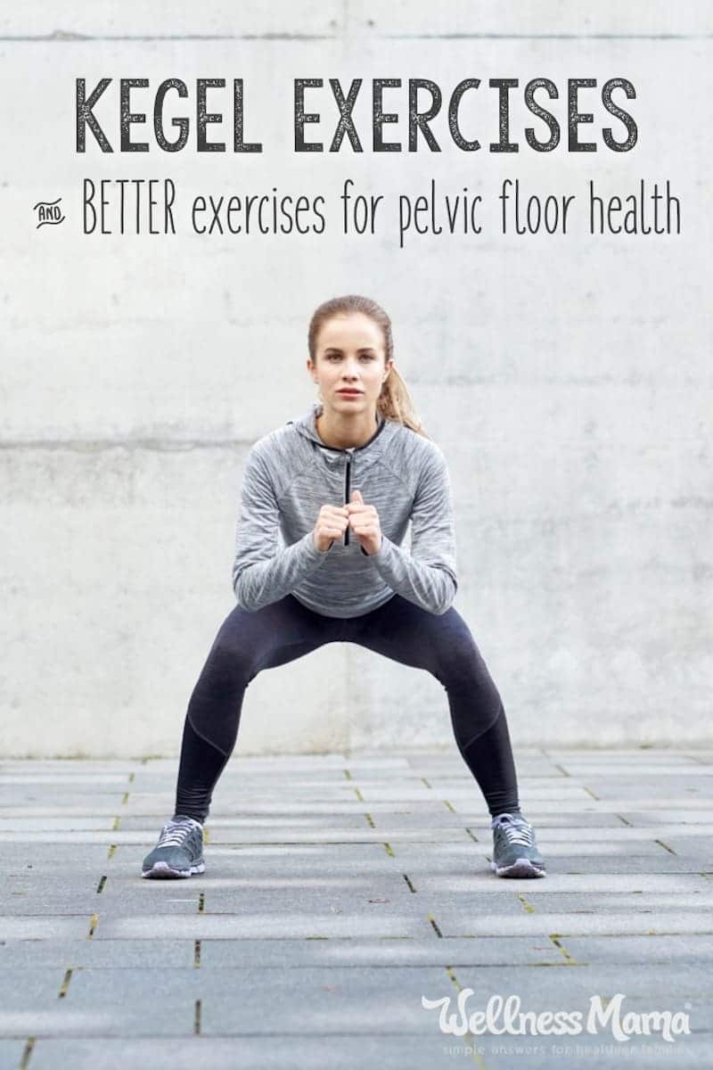 Kegel exercises have their place for pelvic floor health, but must be done correctly (and even with weights!). Many other exercises also help pelvic health.