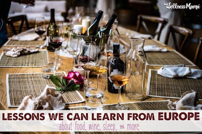 Lessons we can learn from Europe