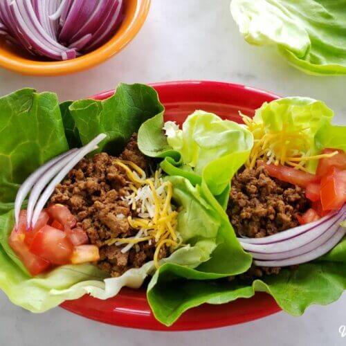 salad tacos