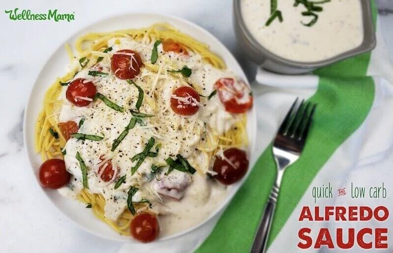 15 Minute Alfredo Sauce With A Secret Healthy Ingredient