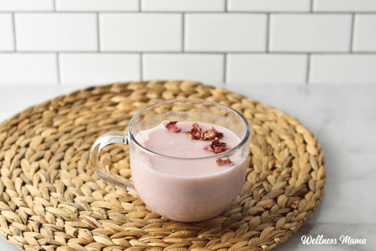 Cherry Rose Moon Milk Recipe