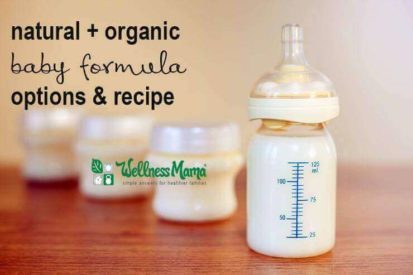natural and organic baby formula recipes