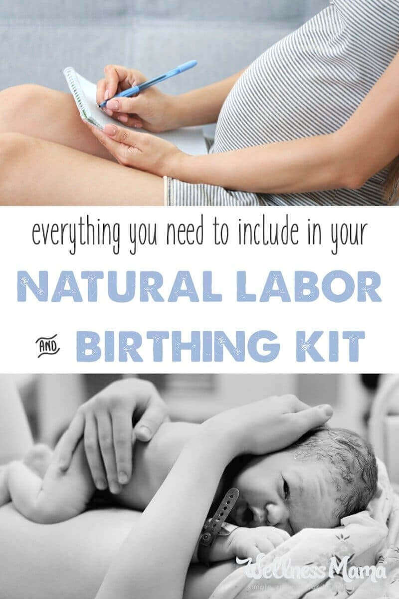 Labor and birth are wonderful but intense times, and having a natural labor and birth kit on hand can help make the journey to motherhood a lot easier.