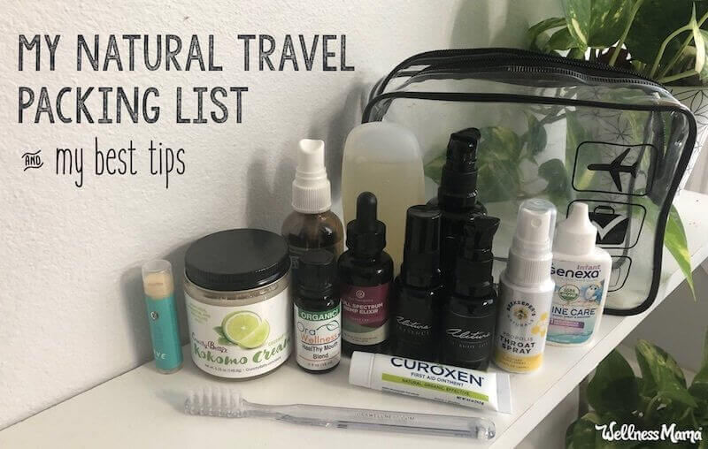 My Natural Travel Packing List (and Tips)