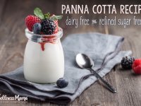 Dairy free panna cotta recipe
