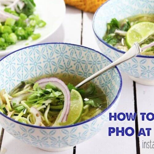 Pho recipe in the Instant Pot