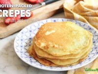 Protein packed crepes recipe