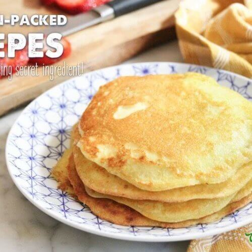 Protein Packed Crepes Recipe With Cottage Cheese Wellness Mama