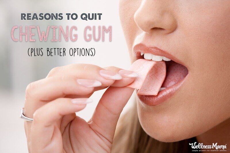 Reasons to quit chewing gum and search for other options