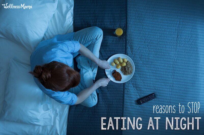stop snacking at night