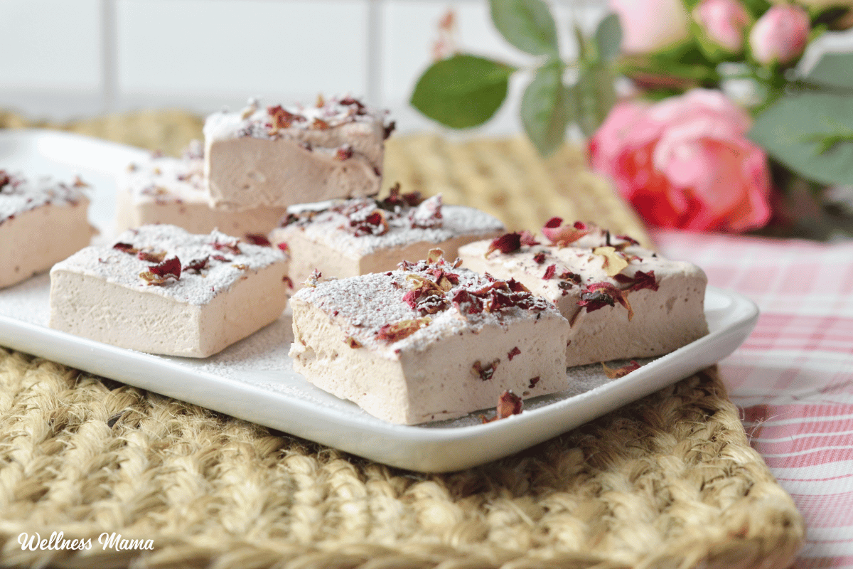 Hibiscus Rose Herbal Marshmallows