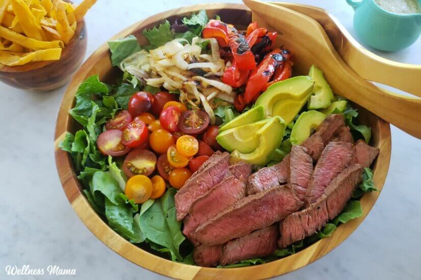 steak-fajita-salad