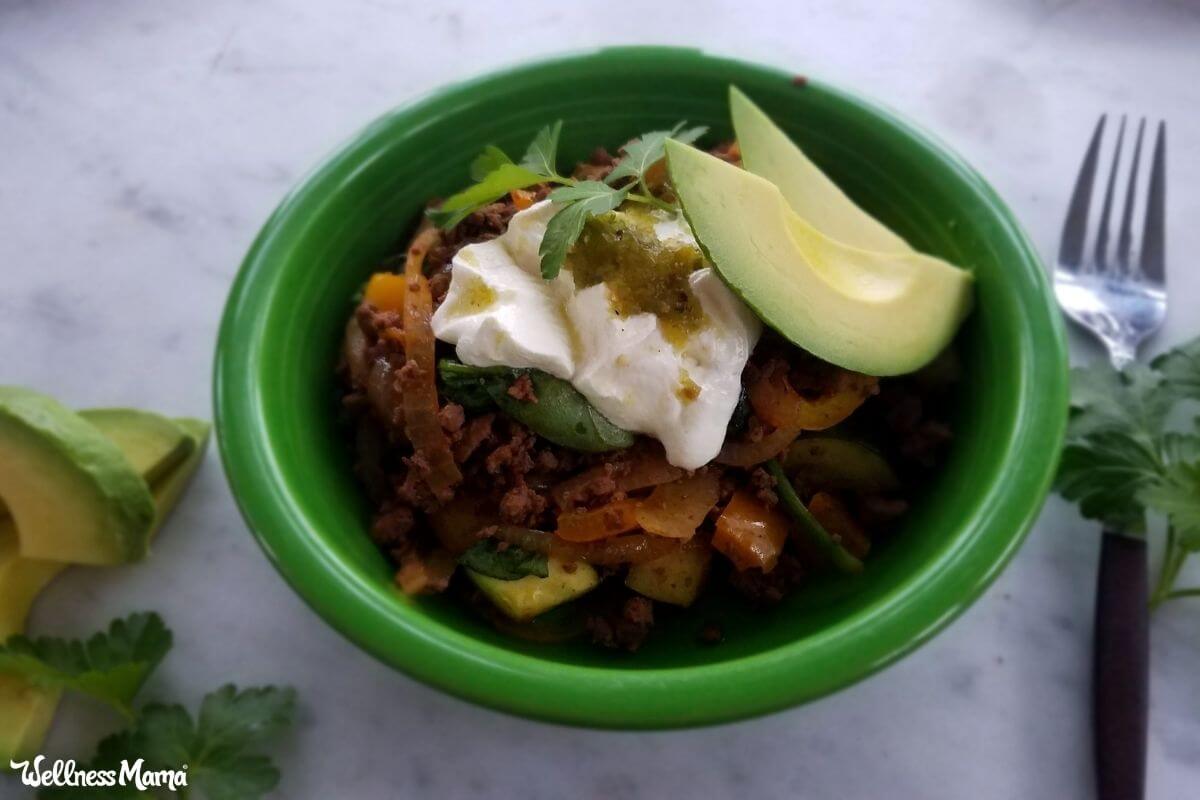 Wholesome Taco Bowl Recipe (Grain-Free) | Wellness Mama